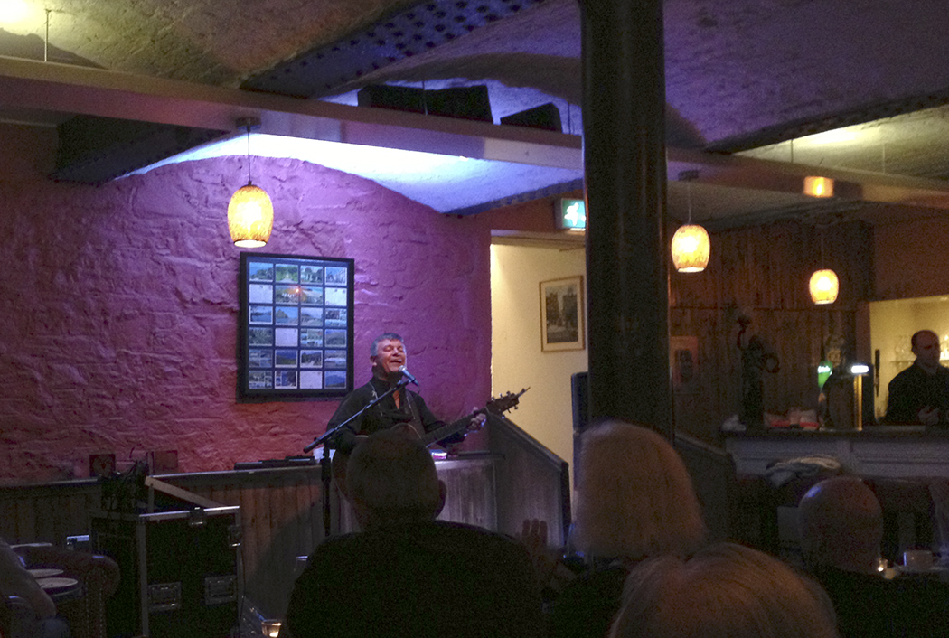 Folkemusik på vores hotel